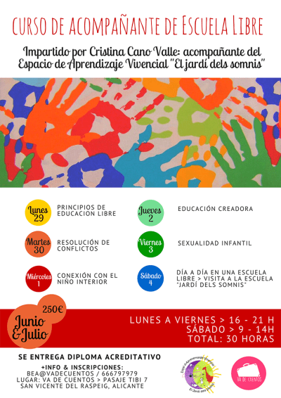 Curso Educación Libre en Alicante