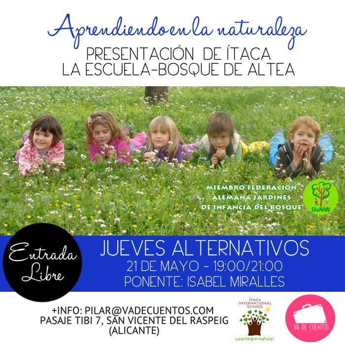 Escuela Bosque Altea se presenta en Va de Cuentos