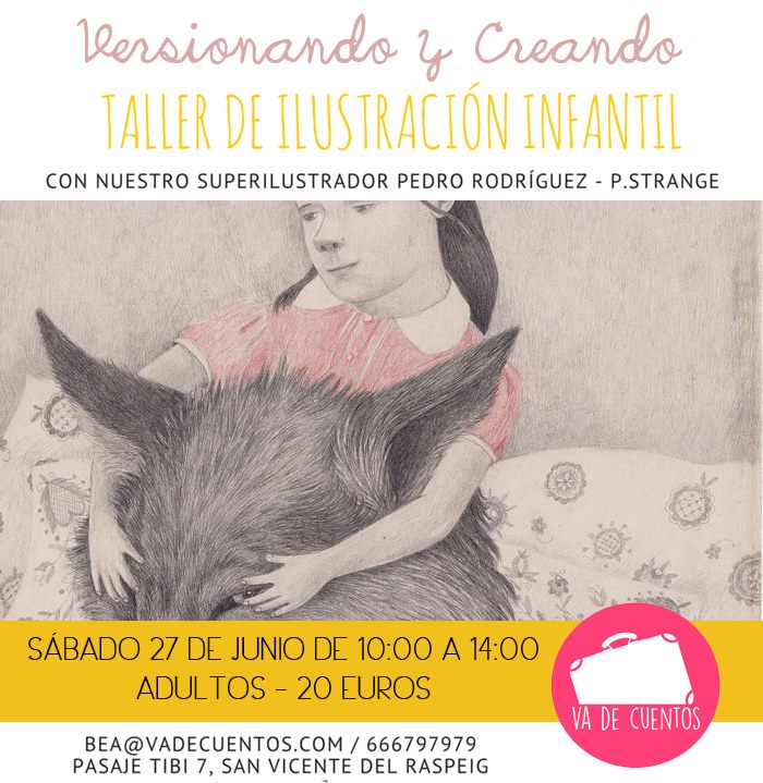 Taller ilustración infantil adultos Alicante