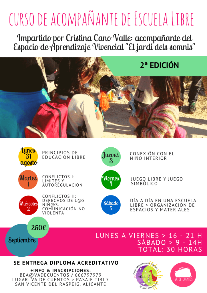 Curso Educación Libre Va de Cuentos