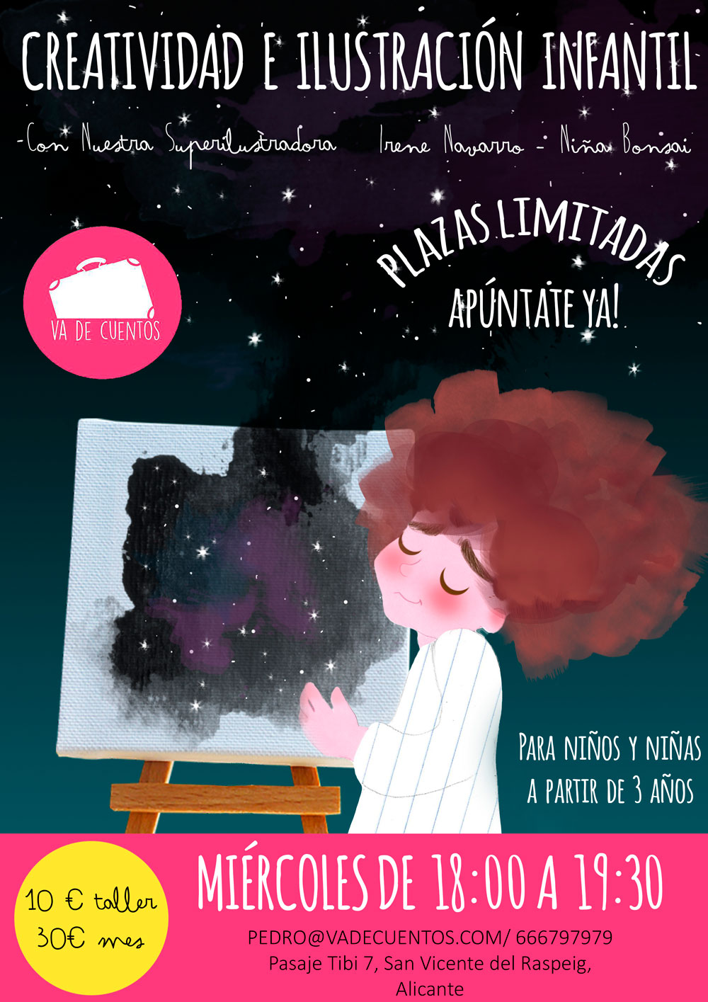 Talleres Creatividad para niños Alicante