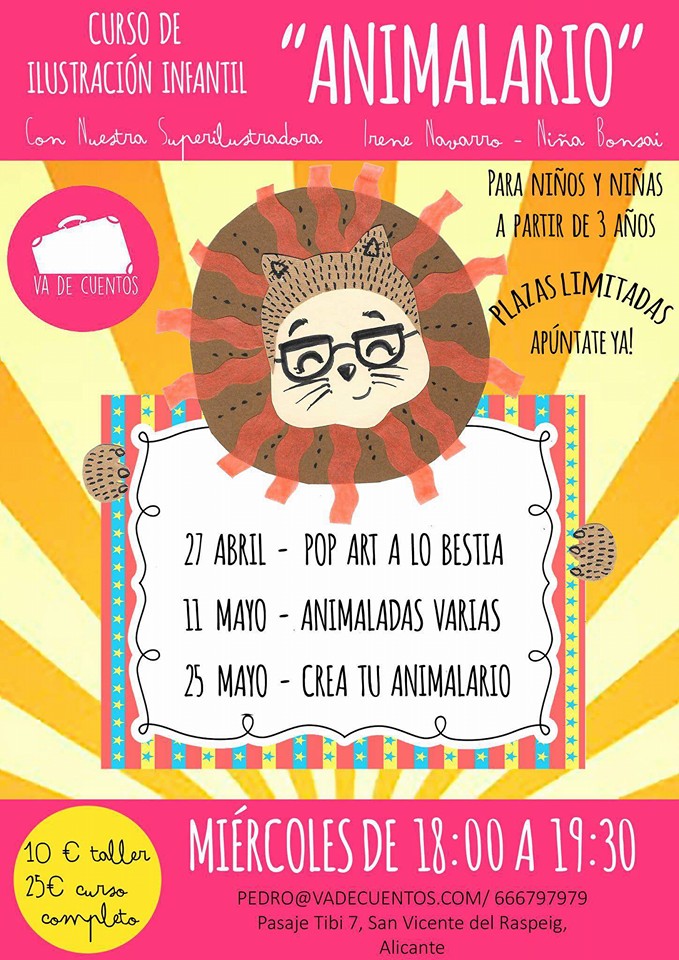 Animalario Talleres Ilustración niños