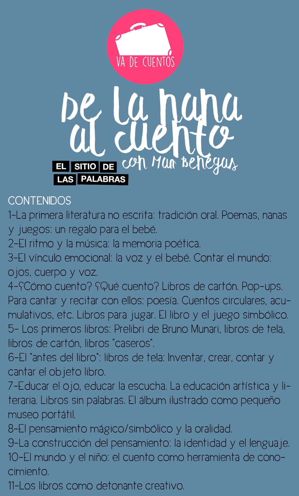 De la Nana al Cuento con Mar Benegas