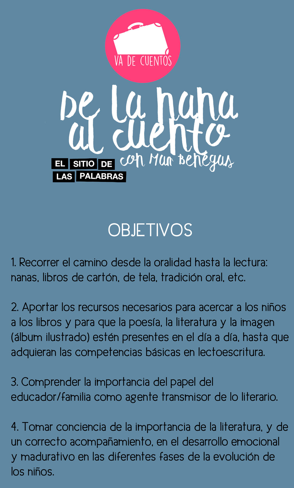 De la Nana al Cuento con Mar Benegas
