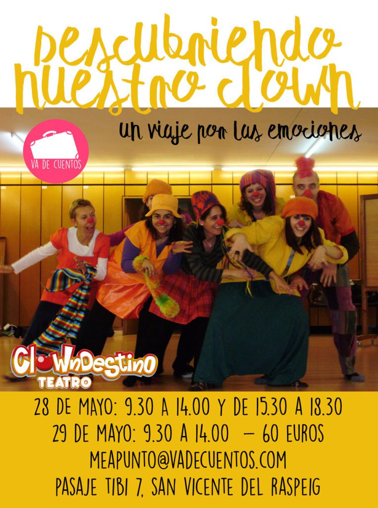 curso de clown va de cuentos