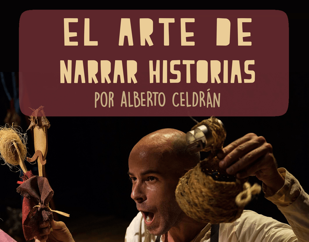 Cómo Narrar historias con Alberto Celdrán. El arte de narrar historias es una nueva oportunidad de aprender de la mano de Alberto Celdrán