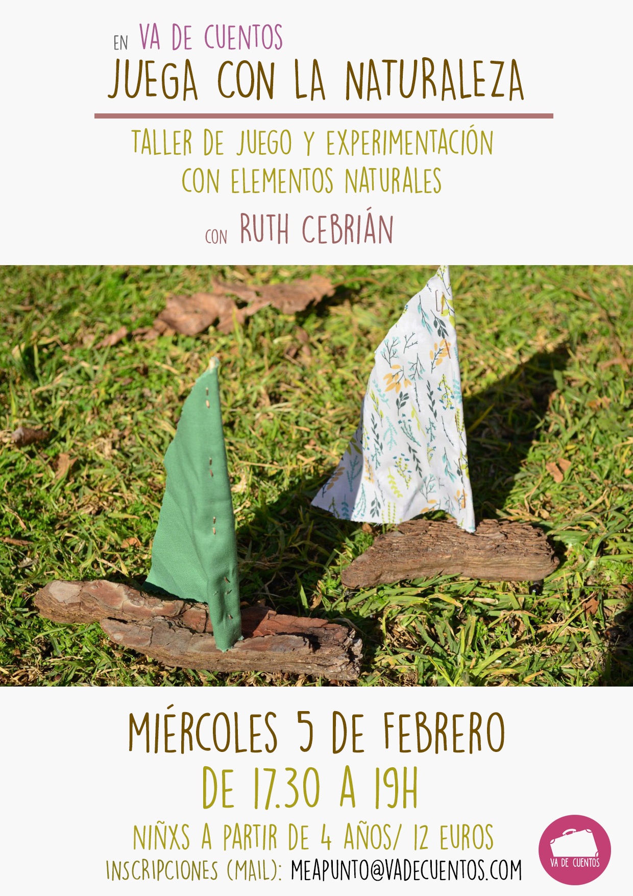 juegos con elementos naturales