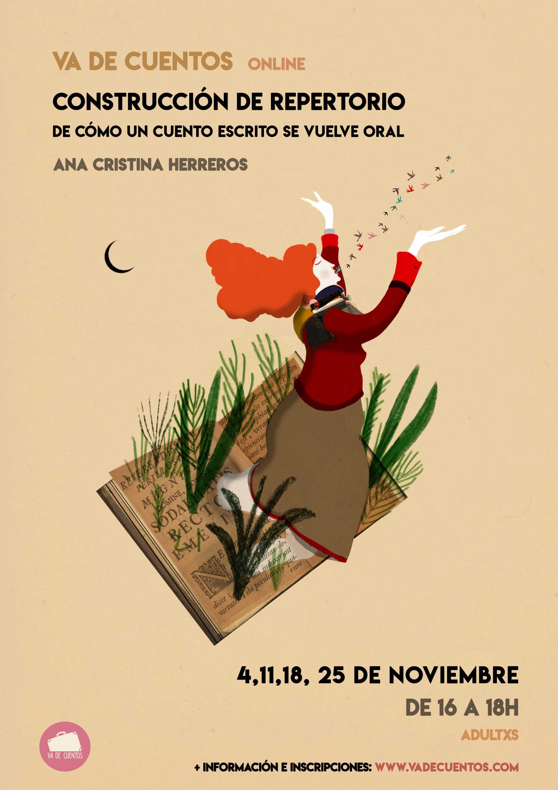 Taller de narración oral con Ana Griott