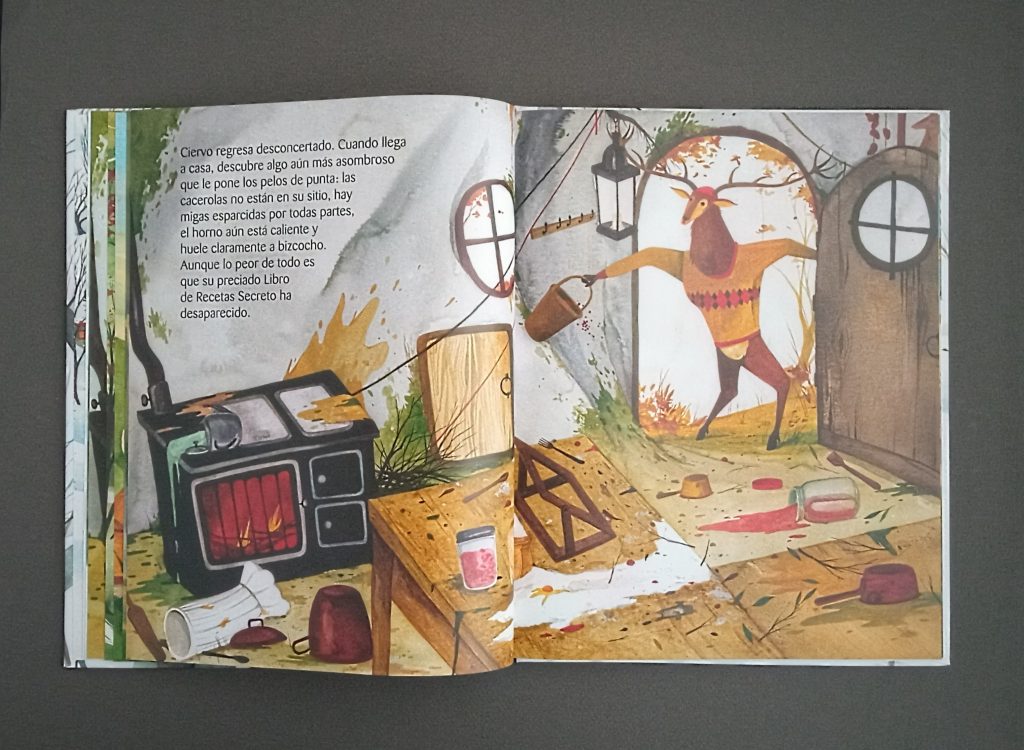 un misterio en el bosque reseña
