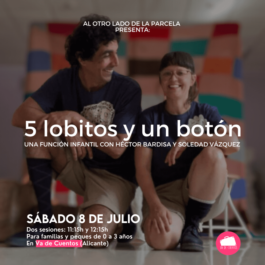 5 lobitos y un boton