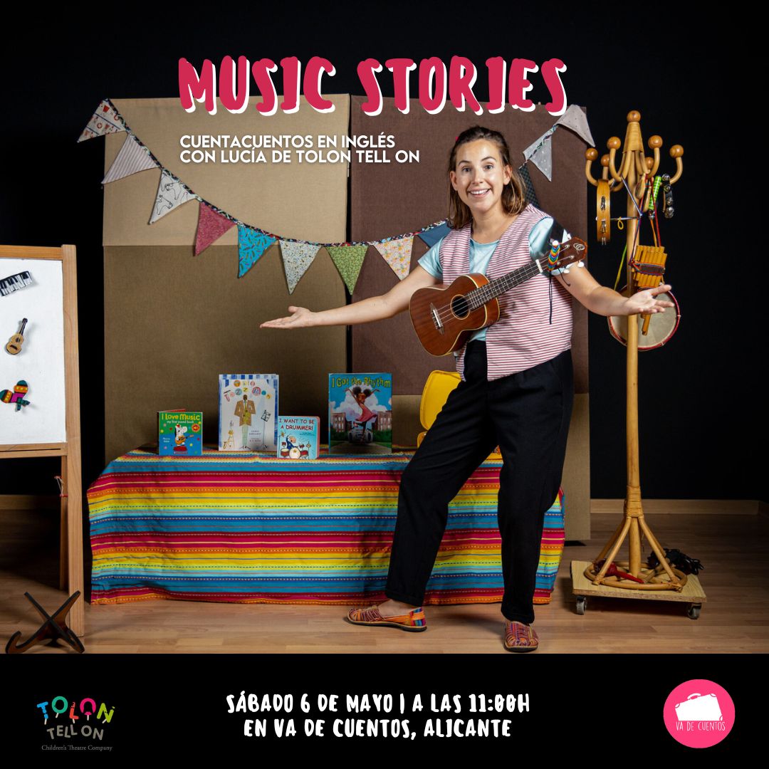 cuentacuentos ingles music stories