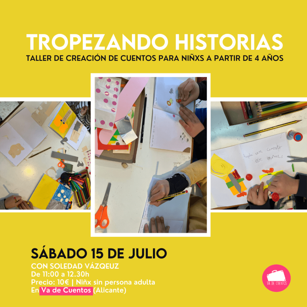 Taller de creación de cuentos para niños en Alicante