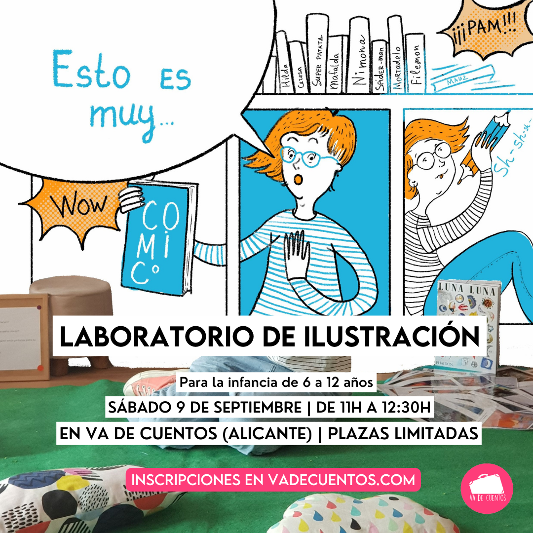 Laboratorio de ilustración para niños en Alicante