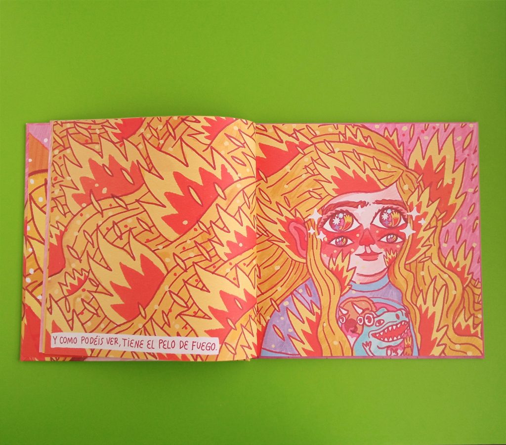 León tiene el pelo de fuego