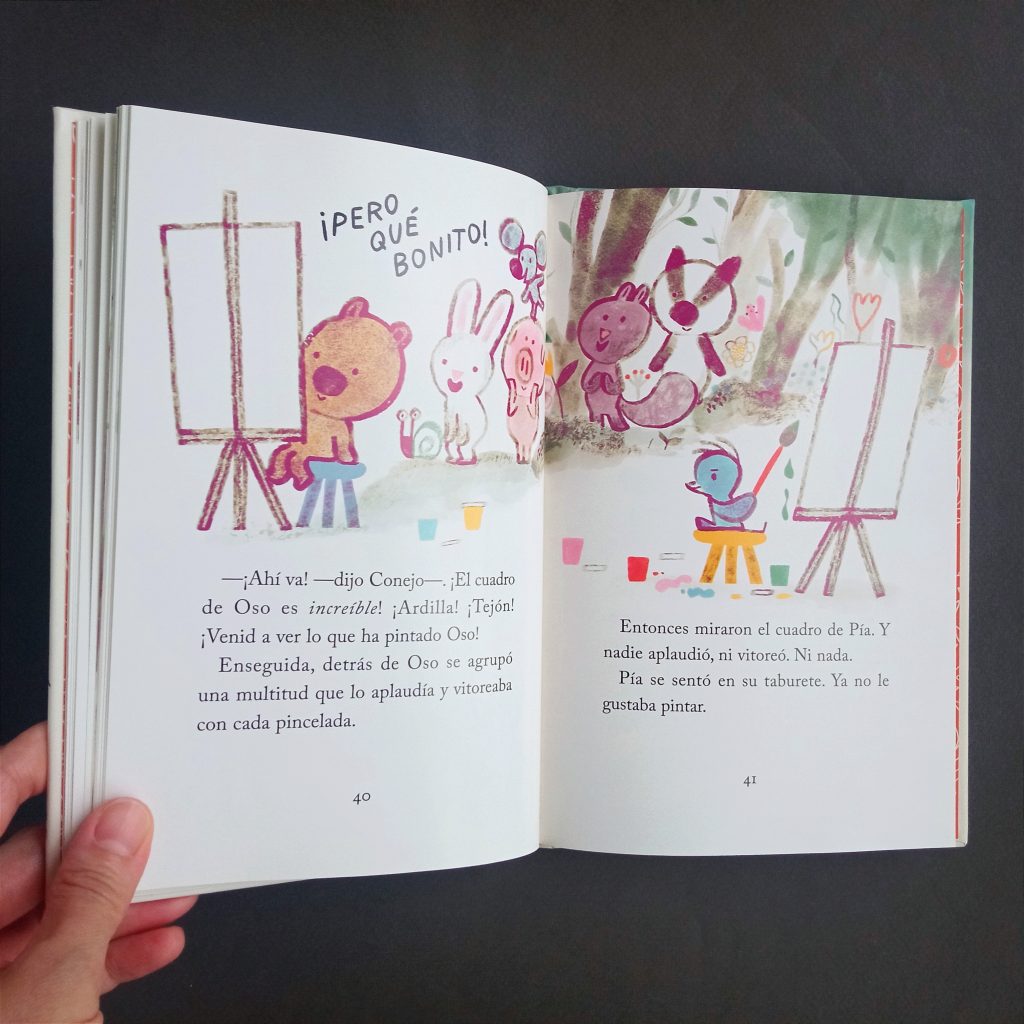 Oso y Pía cuento