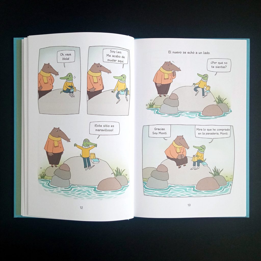 monti y leo cómic