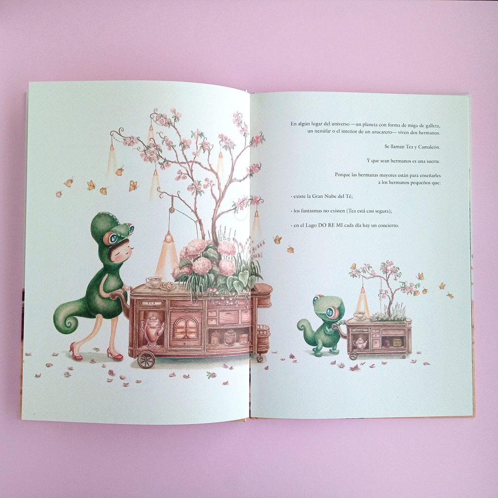 Tea y Camaleón son hermanos reseña