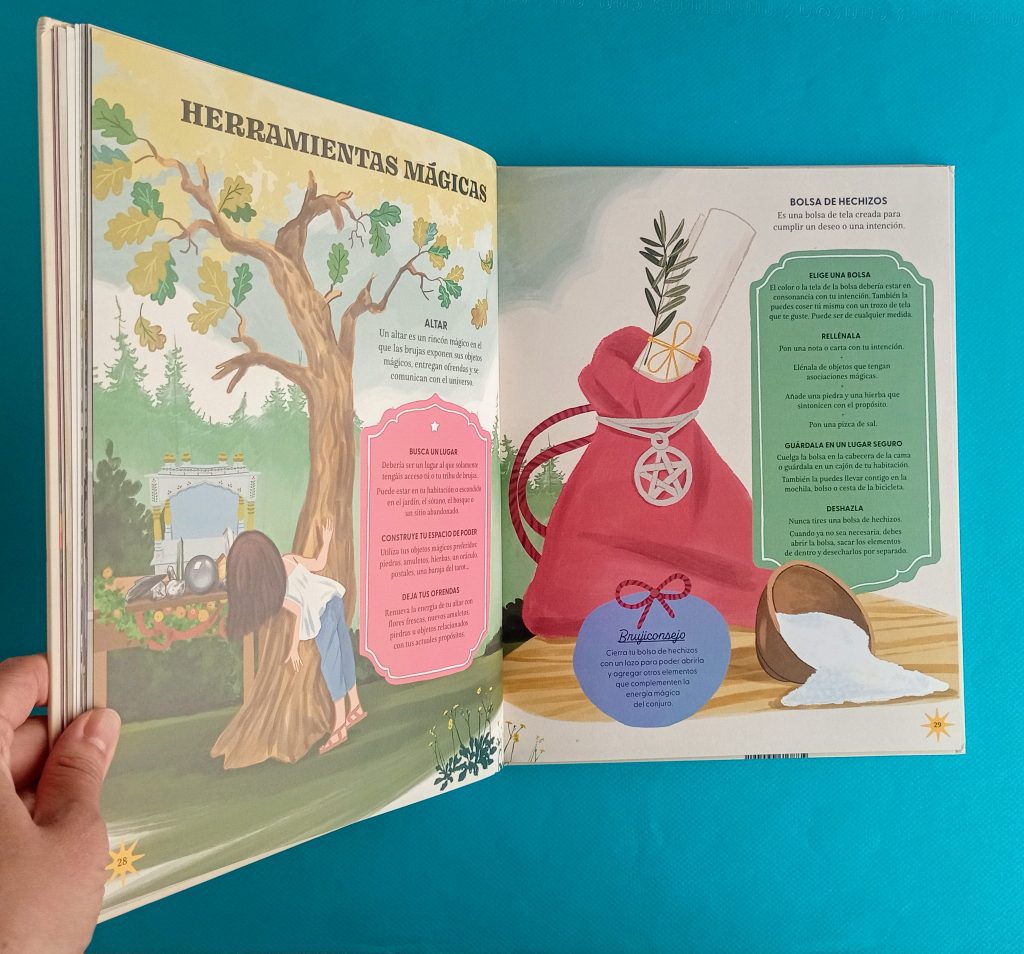 El libro de magia de una joven bruja álbum