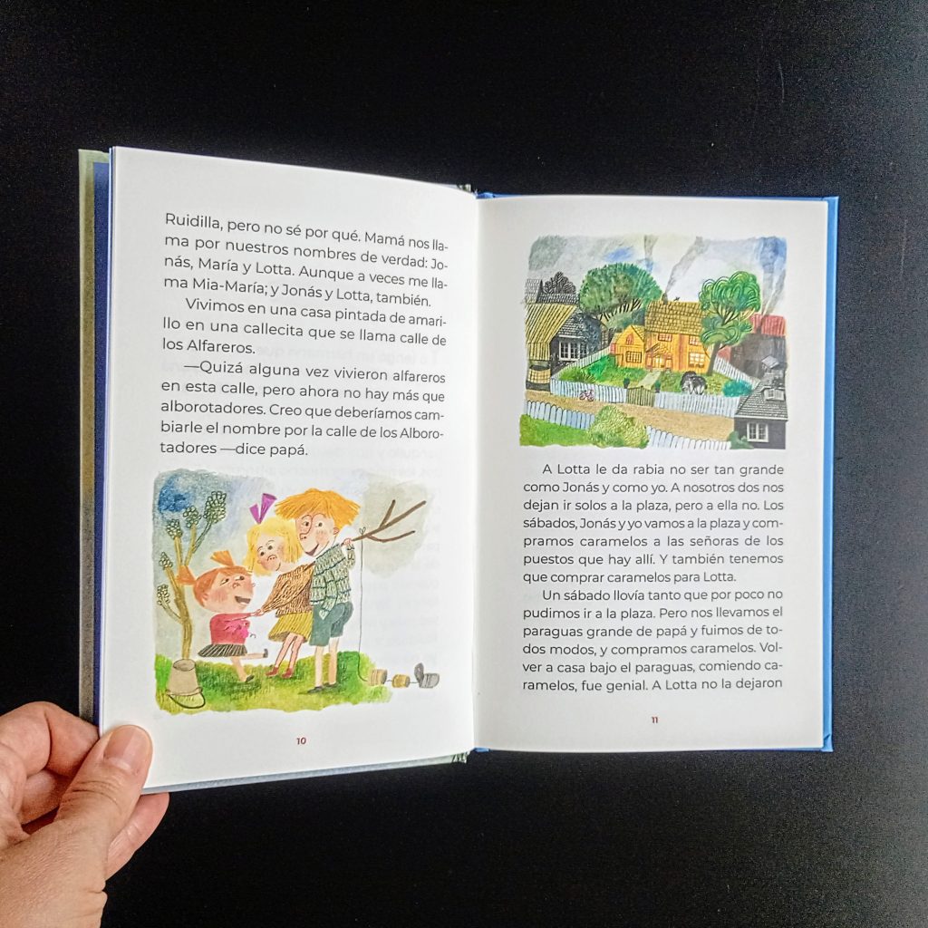 Lotta alborota de Astrid Lindgren