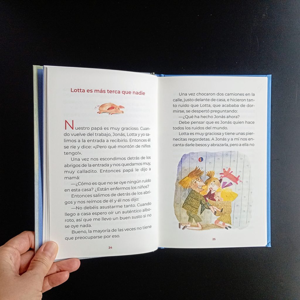 Lotta alborota de Astrid Lindgren